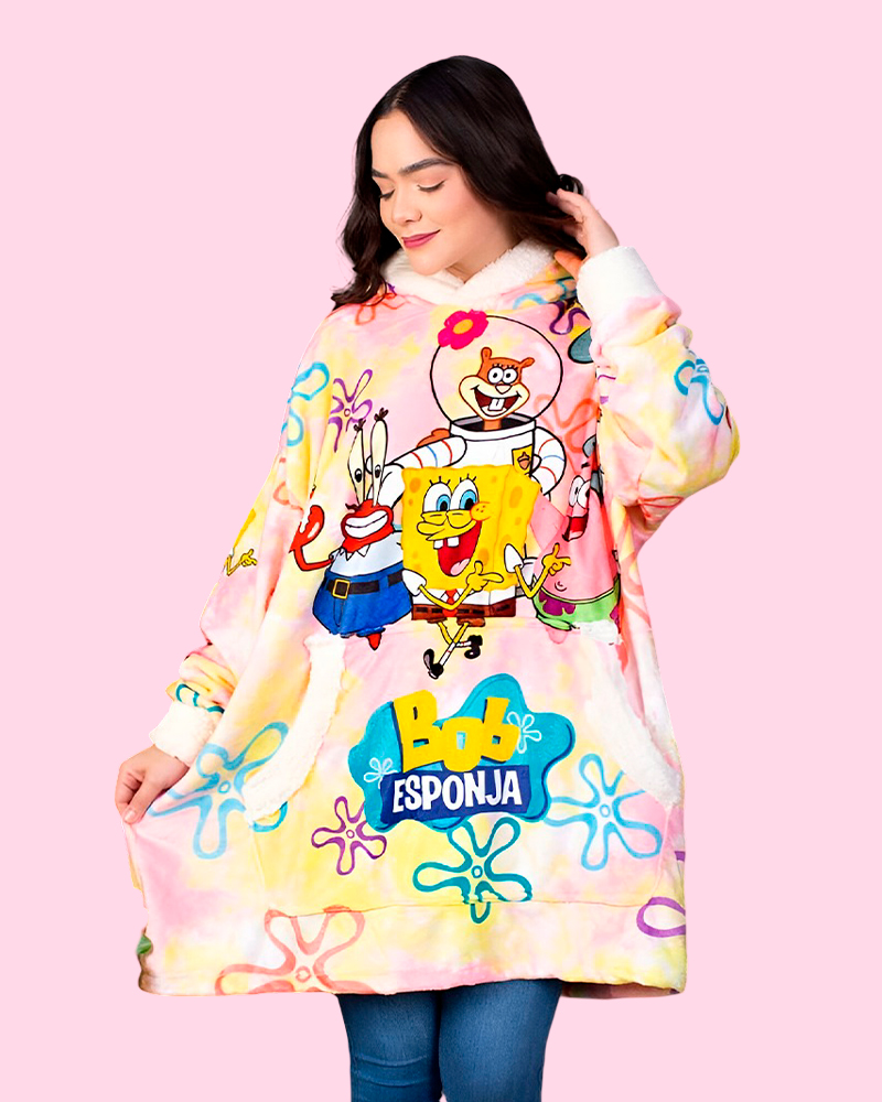 Hoodie Oversize Bob Esponja