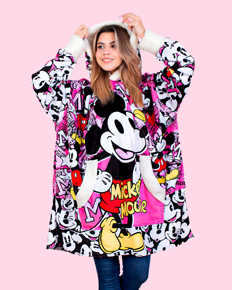 Hoodie Oversize Mickey Mouse